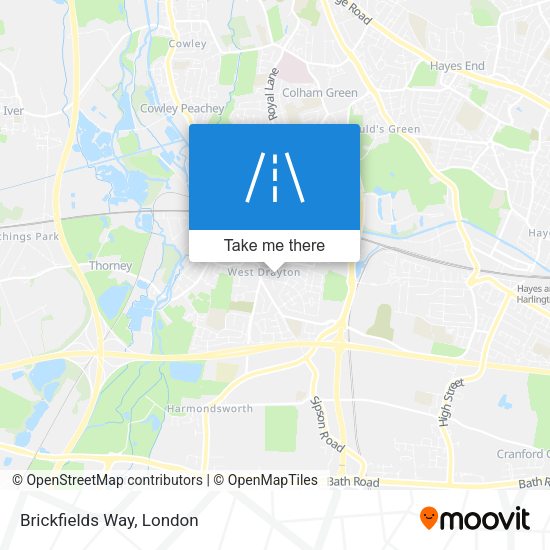 Brickfields Way map