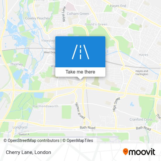 Cherry Lane map