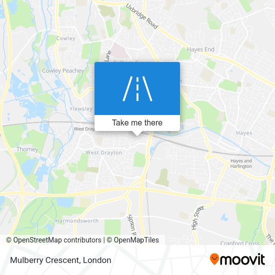 Mulberry Crescent map
