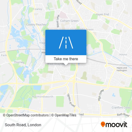 South Road map