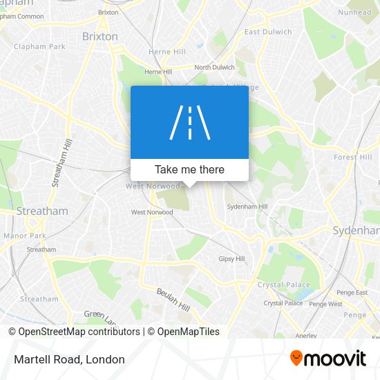 Martell Road map
