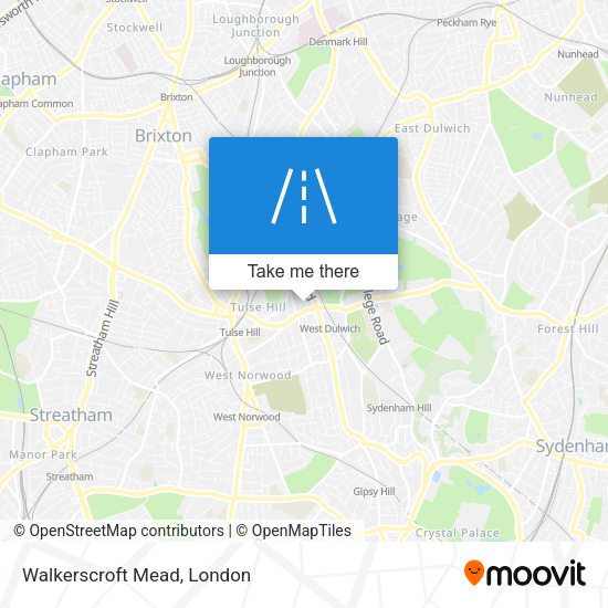 Walkerscroft Mead map