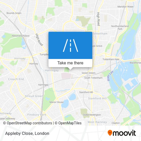 Appleby Close map