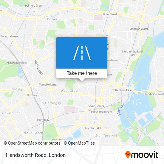 Handsworth Road map