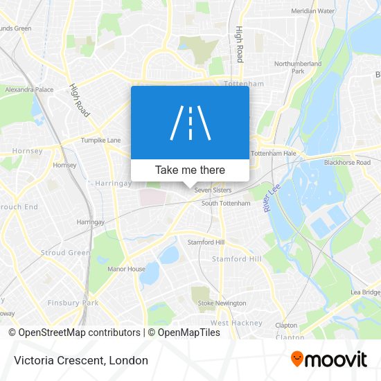 Victoria Crescent map