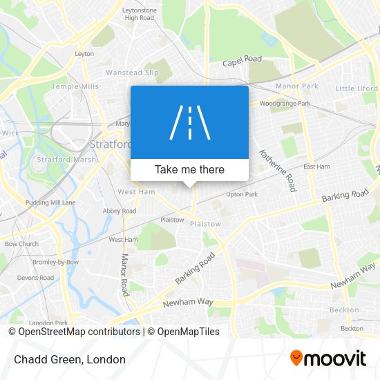 Chadd Green map