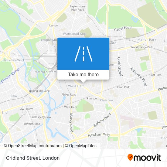 Cridland Street map