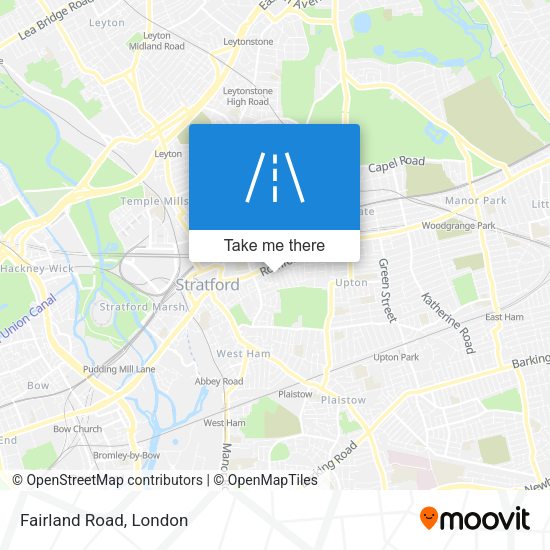 Fairland Road map
