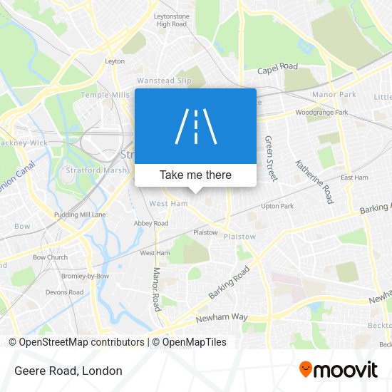 Geere Road map