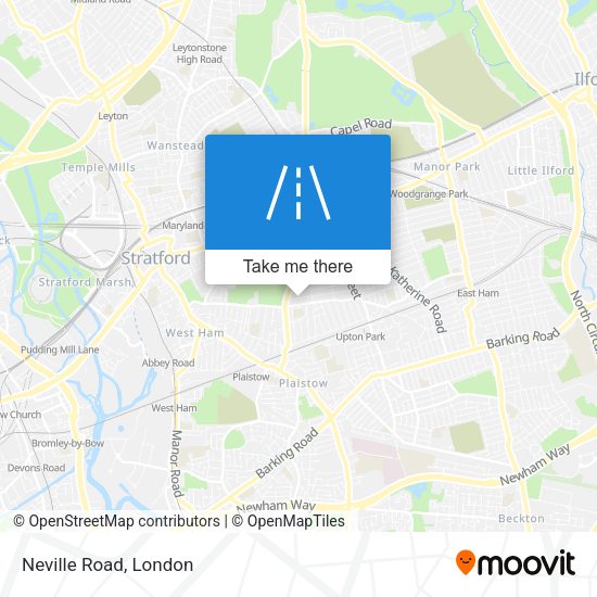 Neville Road map