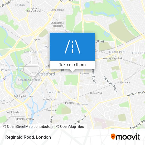 Reginald Road map
