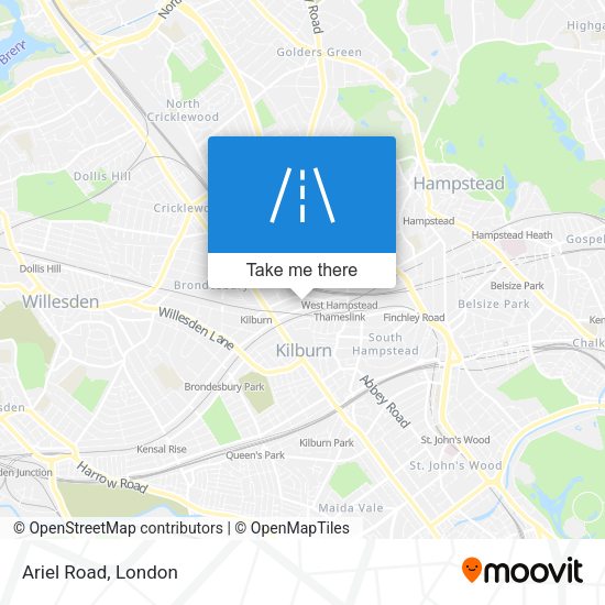 Ariel Road map