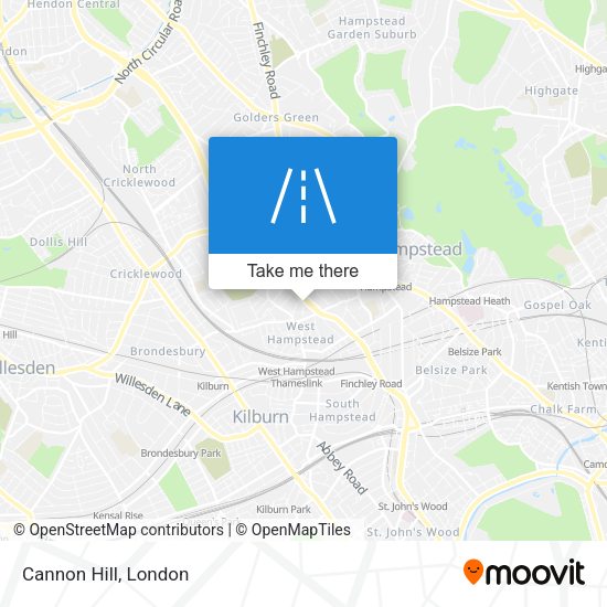 Cannon Hill map