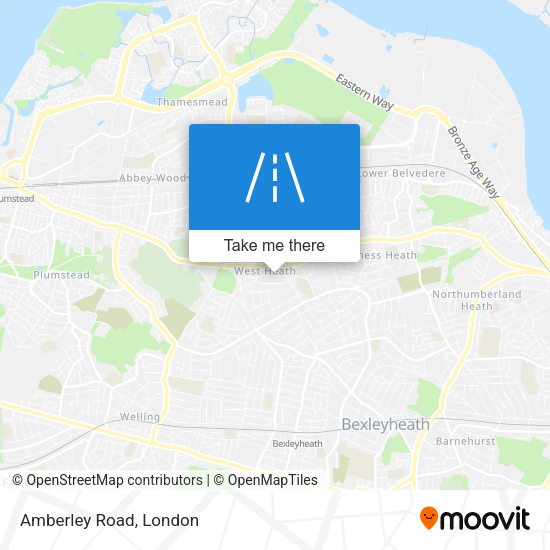 Amberley Road map