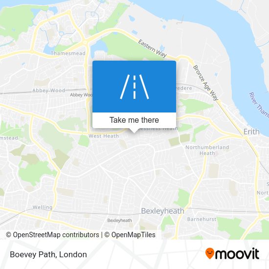 Boevey Path map