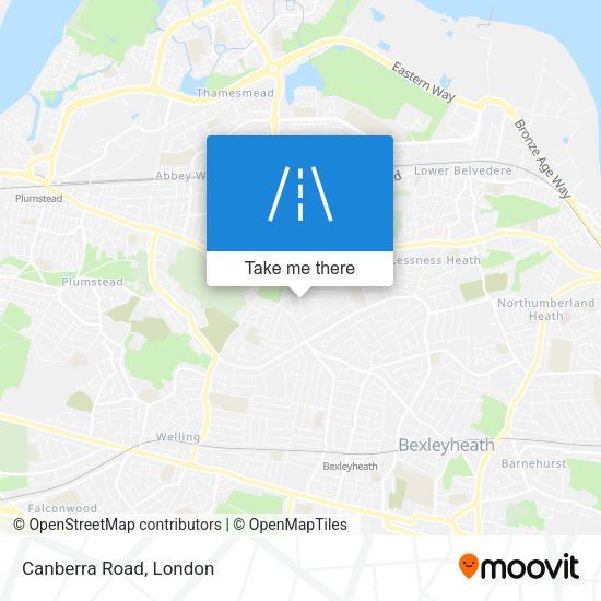 Canberra Road map