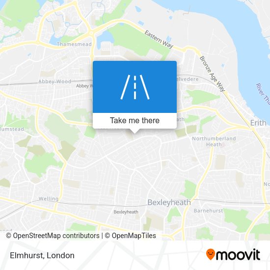 Elmhurst map