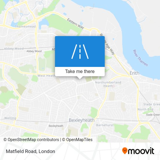 Matfield Road map