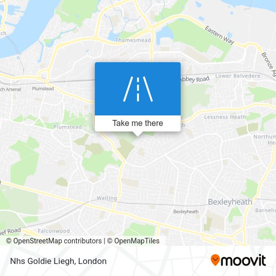 Nhs Goldie Liegh map