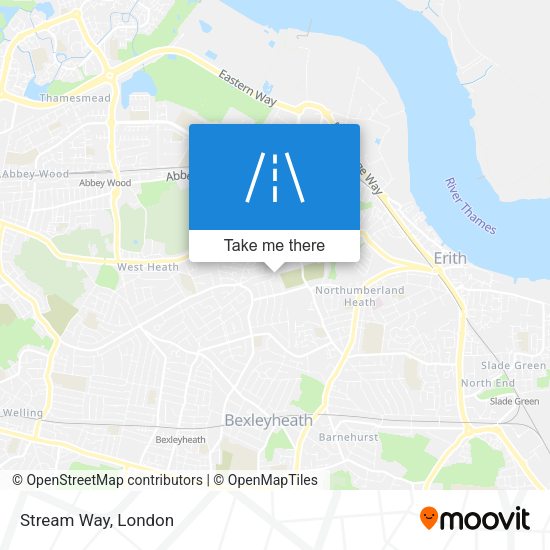 Stream Way map