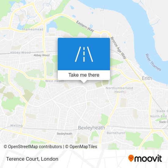 Terence Court map