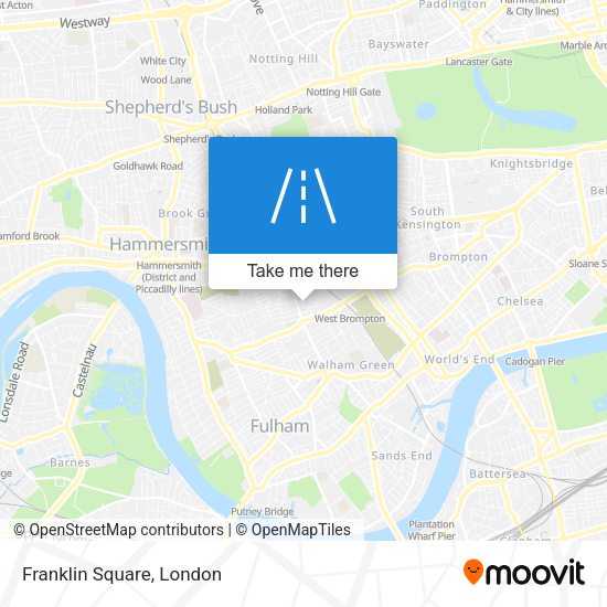 Franklin Square map