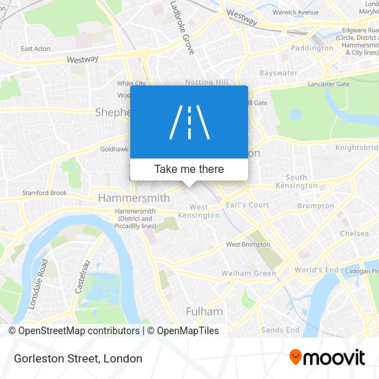 Gorleston Street map