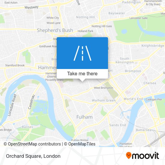 Orchard Square map