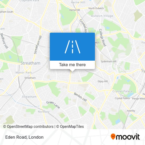 Eden Road map