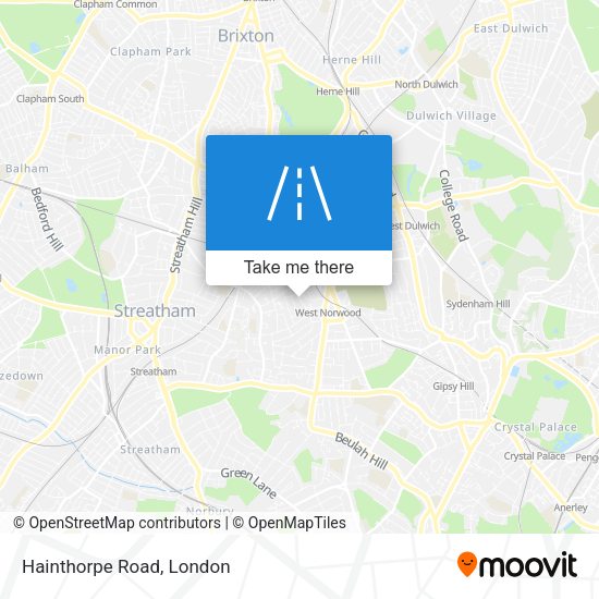 Hainthorpe Road map
