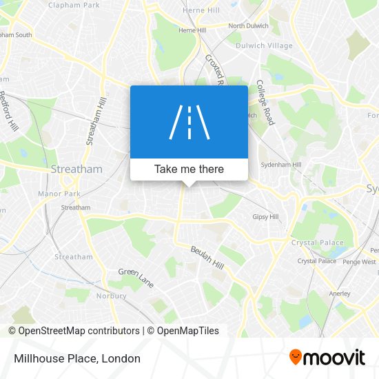 Millhouse Place map
