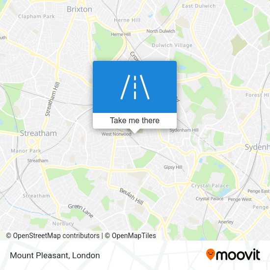 Mount Pleasant map