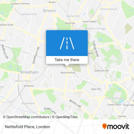 Nettlefold Place map