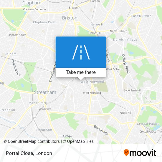 Portal Close map