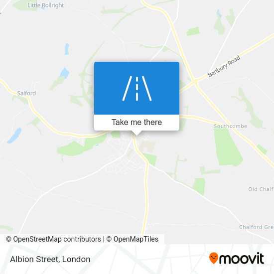 Albion Street map