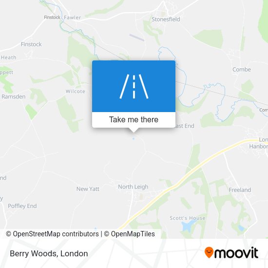 Berry Woods map