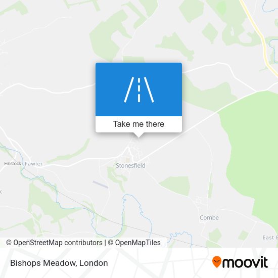 Bishops Meadow map
