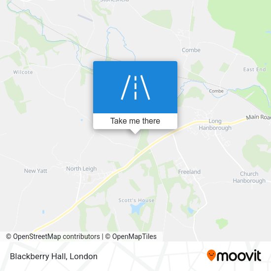 Blackberry Hall map