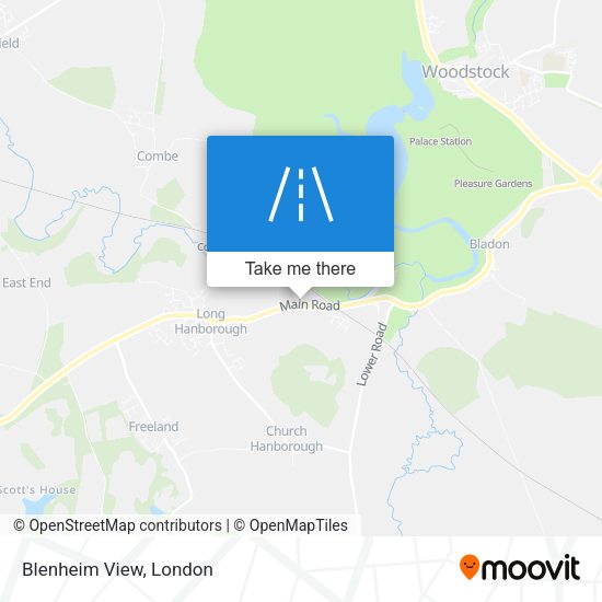 Blenheim View map