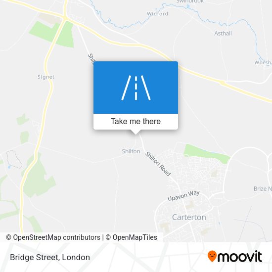 Bridge Street map