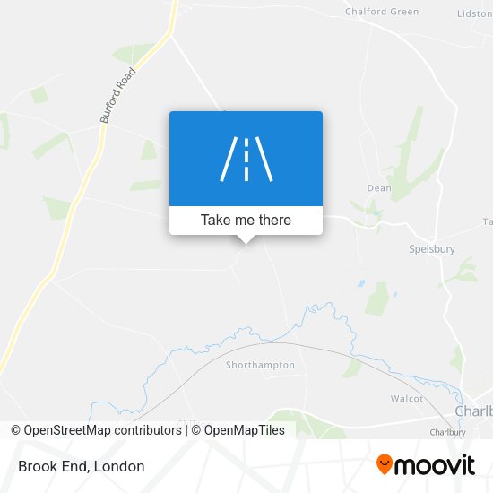 Brook End map