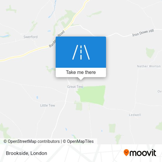 Brookside map