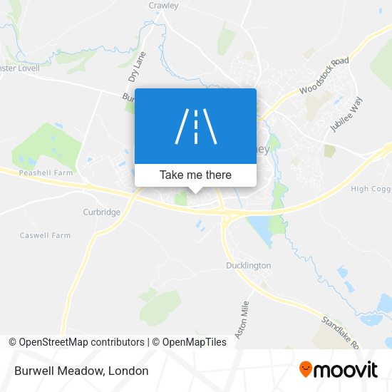 Burwell Meadow map