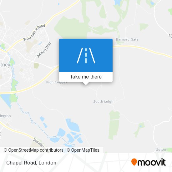 Chapel Road map
