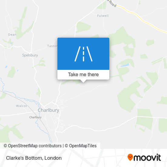 Clarke's Bottom map