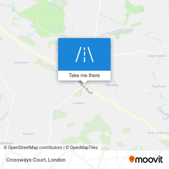 Crossways Court map