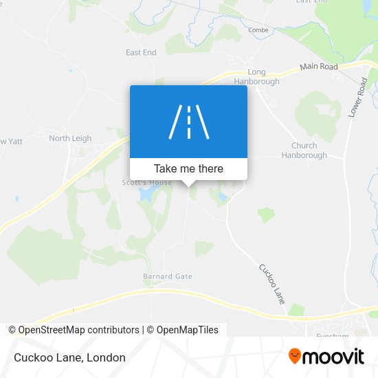 Cuckoo Lane map