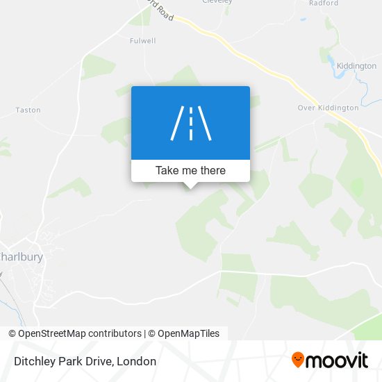 Ditchley Park Drive map