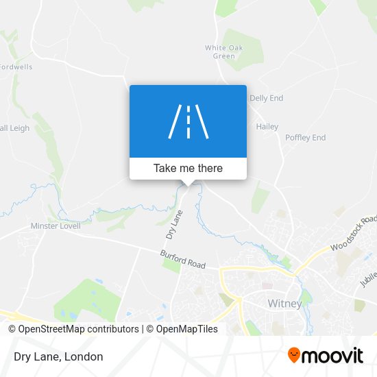 Dry Lane map