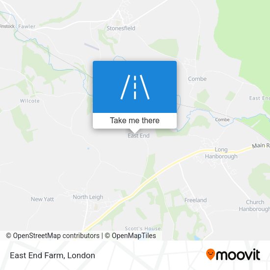 East End Farm map